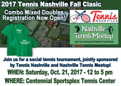 2017 Tennis Nashville Fall Classic Tournament