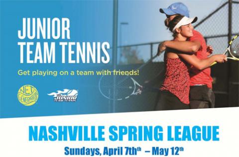 Spring Nashville Jr Team Tennis Registration Open